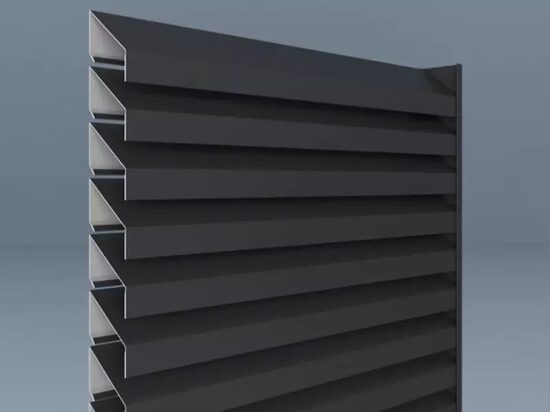  Metal fence Variant No. 4